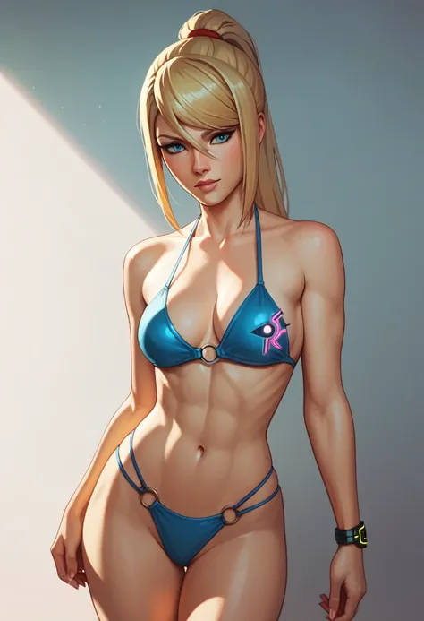 Samus amrm cowboy shot bikini 