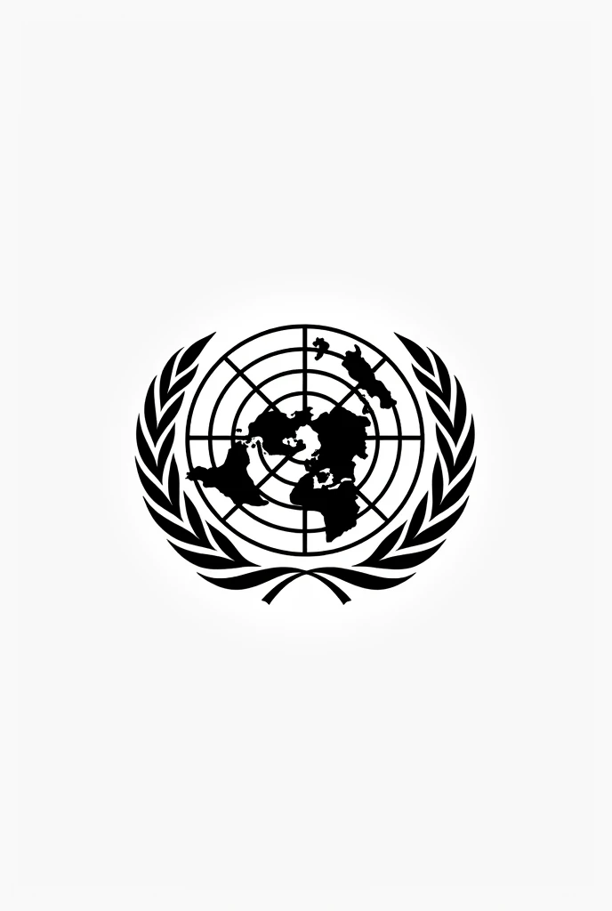 Give me a representative black and white image, related to united nations 