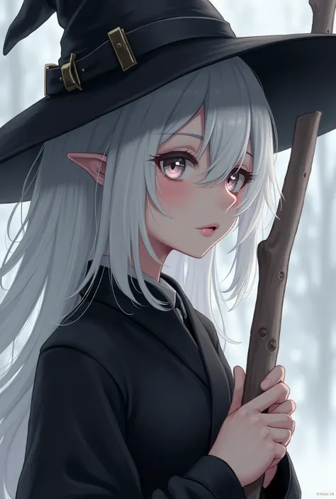 Black Hat、White Hair、witch