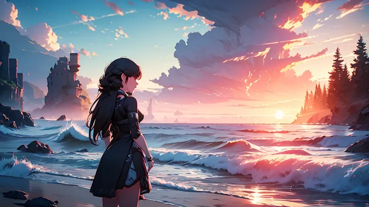 make a girl like the protagonist of the game wuthering waves.