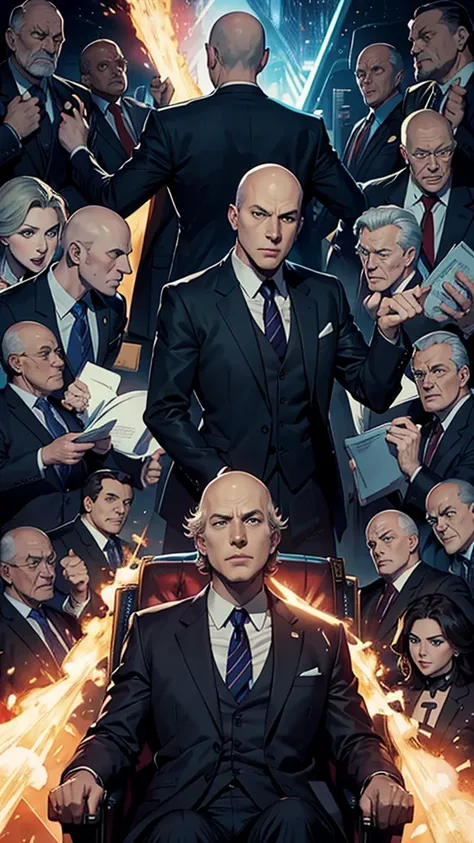 President Luthor: In the comics, Lex Luthor actually became the President of the United States. During his presidency, he used his power to manipulate events and further his agenda against Superman, all while maintaining a public image as a benevolent lead...