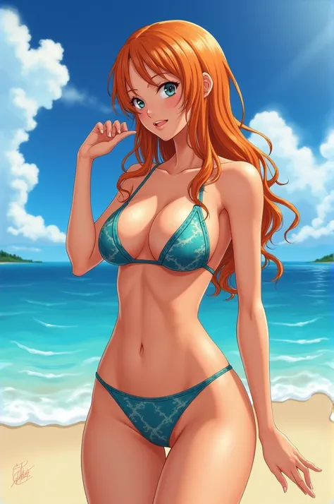 one piece nami naked