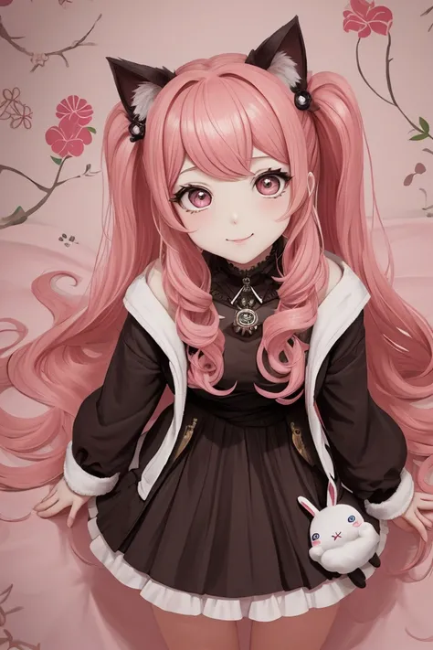 there are pictures of cat and cat face together, chibi, junko enoshima from danganronpa, very very high quality pictures, real chibi bunny girl, high quality photos, cute fumo chibi plush imp, gary baseman, neko, cutest kawaii stickers ever, cute- tiny!! c...