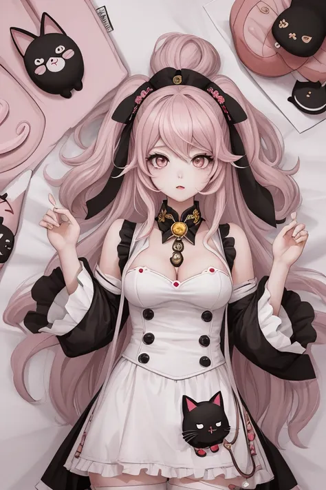 there are pictures of cat and cat face together, chibi, junko enoshima from danganronpa, very very high quality pictures, real chibi bunny girl, high quality photos, cute fumo chibi plush imp, gary baseman, neko, cutest kawaii stickers ever, cute- tiny!! c...