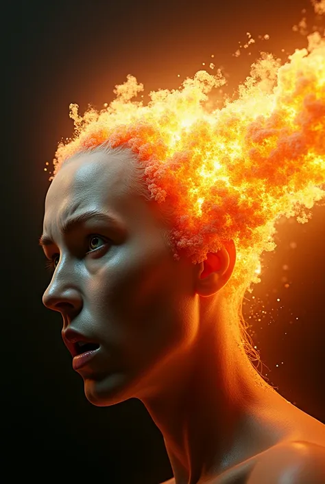 Head and explosion 