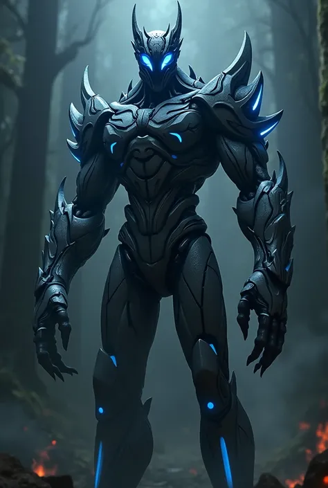 Horrifying creature

Ominous fiend 

biological design

terrifying design

ominous design

Overall Silhouette: The body type is muscular yet slim, typical of Kamen Rider designs. The design emphasizes mobility while conveying a sense of strength, with flow...