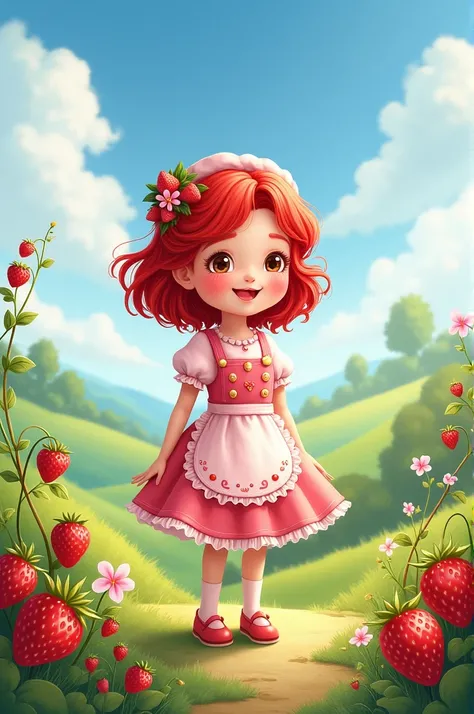 Strawberry Shortcake drawing 