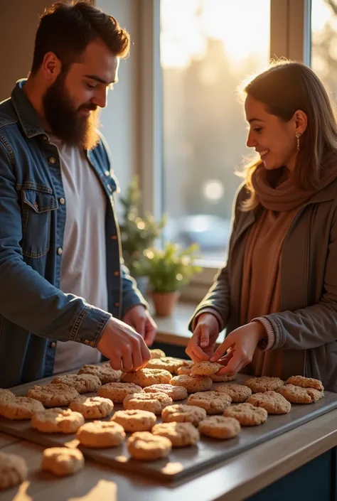 Neighbors buy cookies

