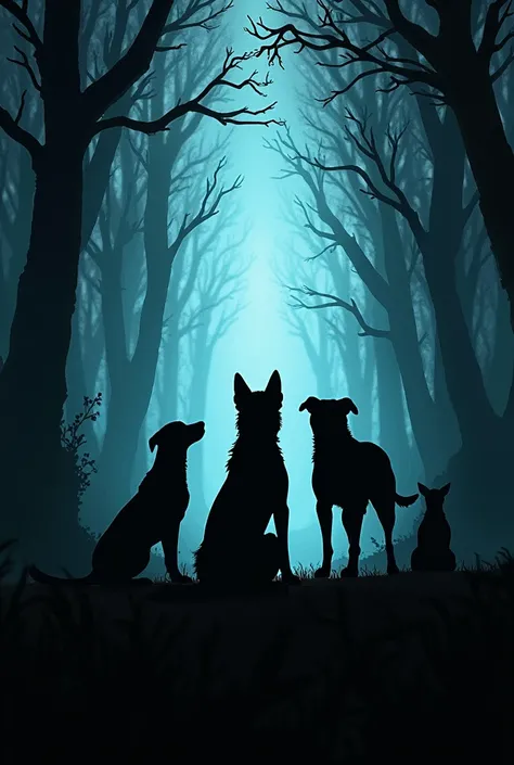 As soon as it says Animal Time, with dogs in shadow style background