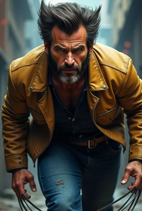 Young Mel Gibson wolverine 
