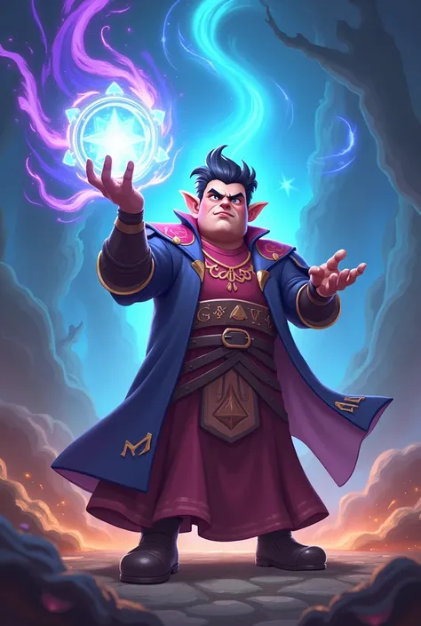 Gus from Brawl Stars as a mage