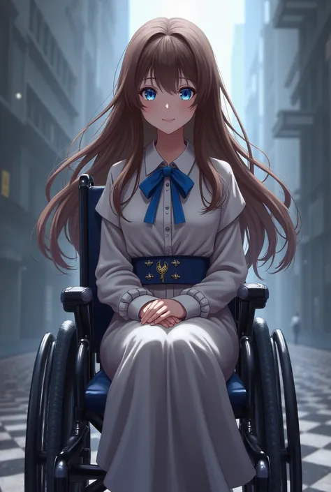 Fiore is 19 years old during the Great Holy Grail War. She has long wavy brown hair, light blue eyes and a soft smile, In addition to a seemingly fragile body. Due to a malfunction of his magic circuits during his birth, She was left crippled and in a whee...