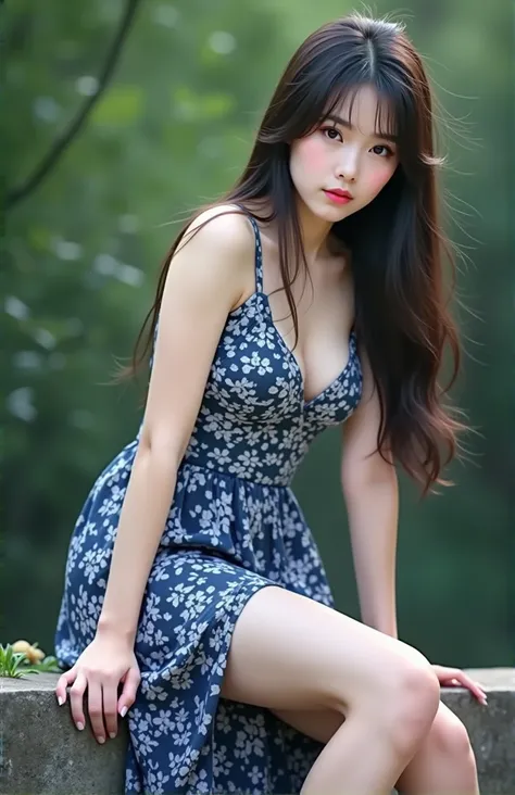 (((Character&#39;s appearance.Hair color.Details must be copied exactly from the original image)))((masterpiece. masterpiece. real photos ))Maintain eye contact with the audience.She is Taiwanese.Delicate skin.Lovely big eyes.Charming lips slightly parted....