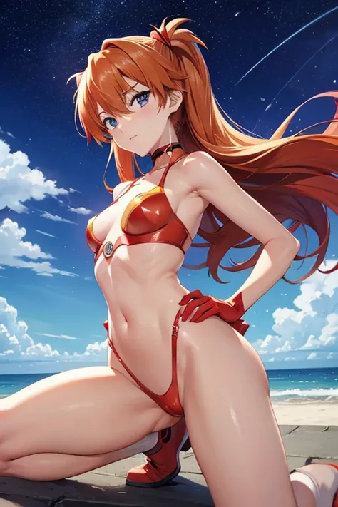 Asuka Langley Sōryū from evangelion climaxing