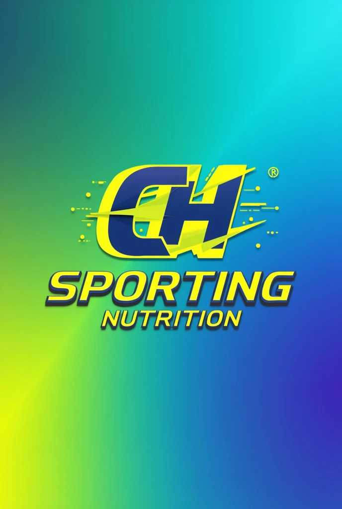 A logo for Sporting CH Nutrition with bright colours