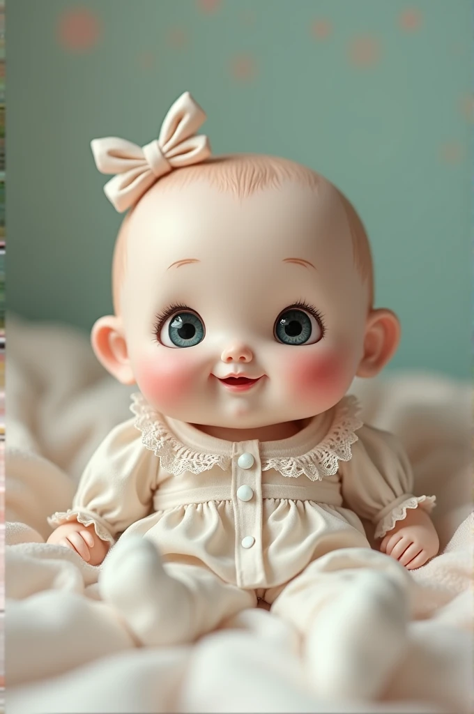 Doll with cute eyes 