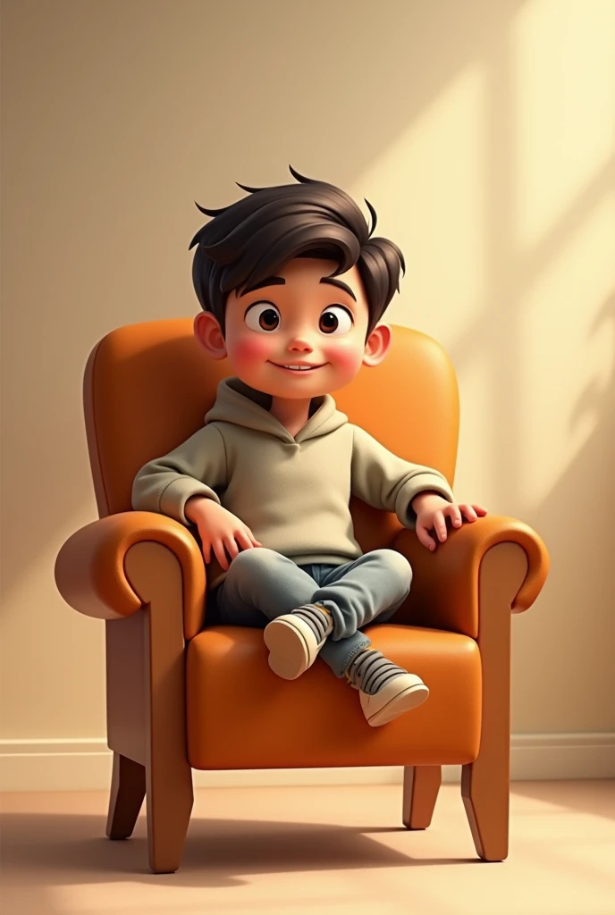 A boy virat chair with sit
