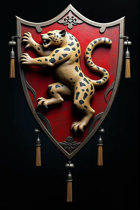 Jaguar shield with a jaguar as a mascot 
