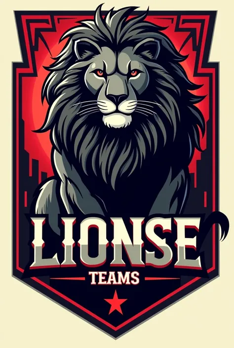 Design me a lioness team logo
