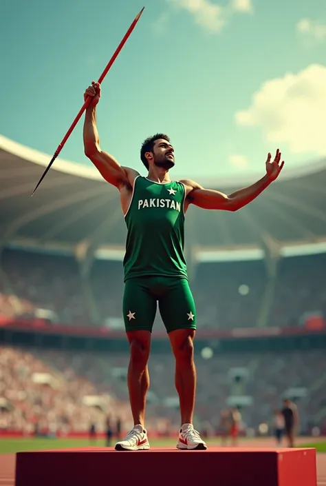 Arshad nadeem epic real picture historic win at Paris olympics

