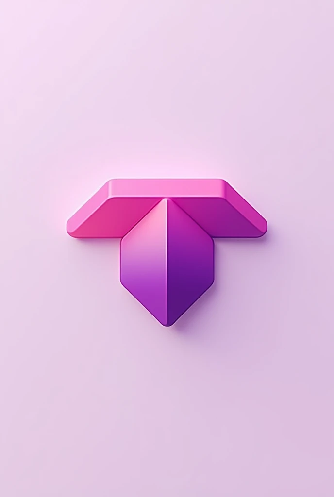 sleek and modern pink-and-purple icon for productivity app Taskerly