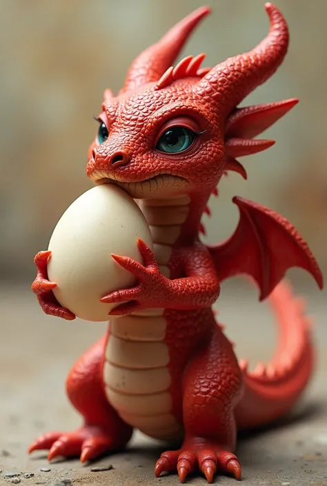 Dragon, (dragon shota:2), Small Height, (dragon appearance:2), red scaly skin, red full body, red body only, two horns on the sides pointing towards the back of the head, short small tail, (small penis:2), (Dragon alone:2), (egg coming out of pot anal regi...