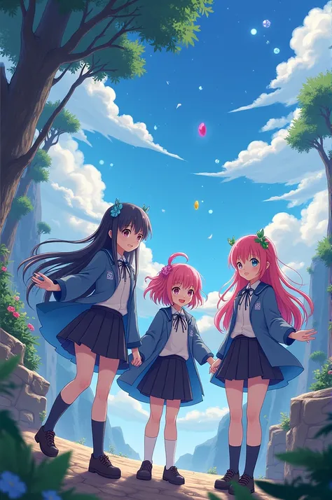 Three Magical Students Anime