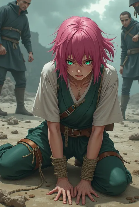 Jinchuuriki sakura haruno getting tied up