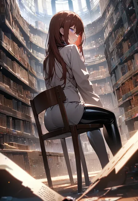 (makise kurisu, steinsgate),masterpiece, extremely detailed cg unity 8k wallpaper, incredibly absurd, highest quality, high reso...