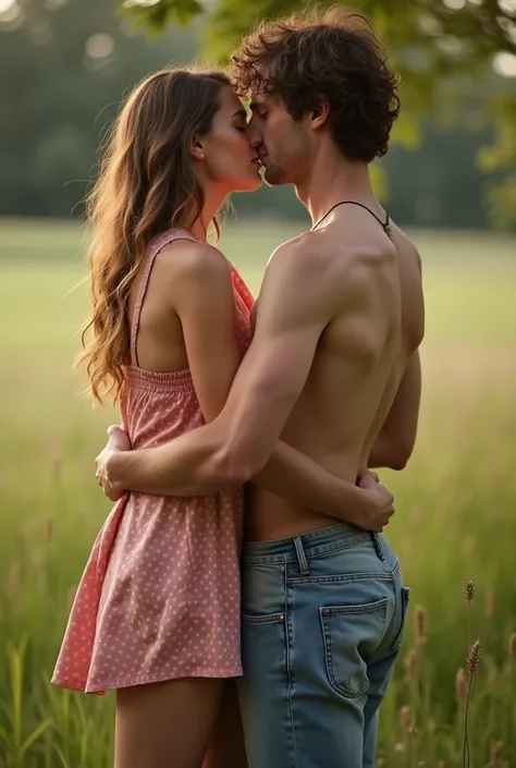 magnificent body, A luscious milkmaid has fun with her boyfriend on a farm. Adult. Vagina like 