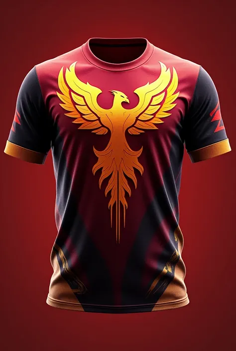 Phoenix based eSports jersey for clan END for pubg mobile
