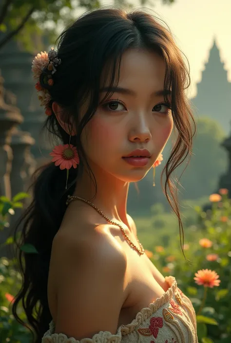 Beautiful girl in Cambodia 