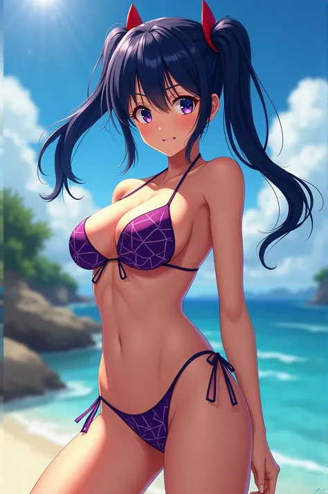 Xenovia fourth in bikini