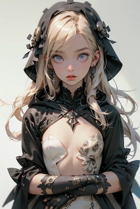 (((masterpiece, of the highest quality, super detailed))), (a witch belonging to an occult order of knights), (a knight crossed with a witch), Victorian era inspired, ((minimal but intricate beautiful armour)), Fluttering lace flared dress with frilly pett...