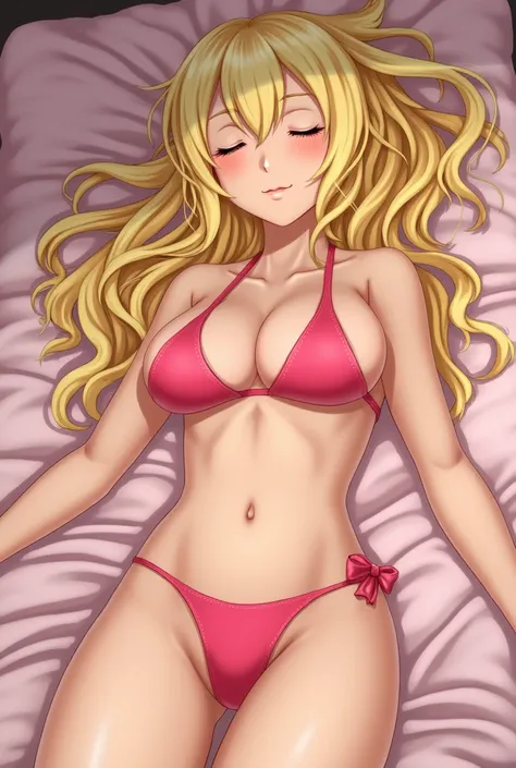 Lucy Heartfilia, riding dick, ahegao, perfect body, blushing, eyes closed, cum, lots of cum, nude, laying down