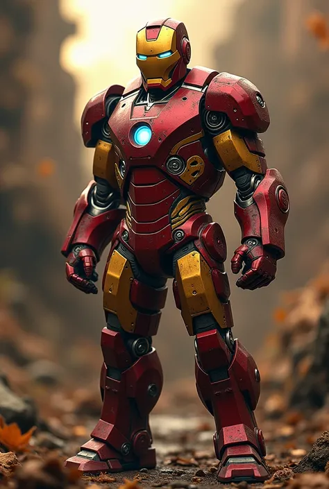 The Hero Iron Man if he were from a Steampumk world