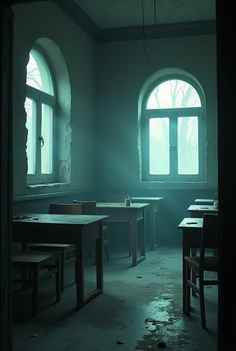 Haunted sealed classroom