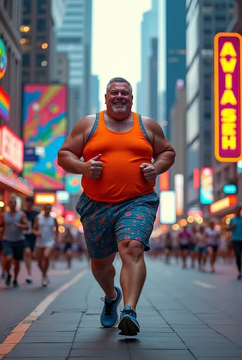 Fat Gay Jogger