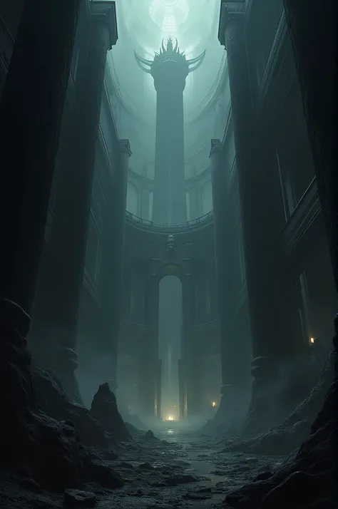 Dark cenematic environment
