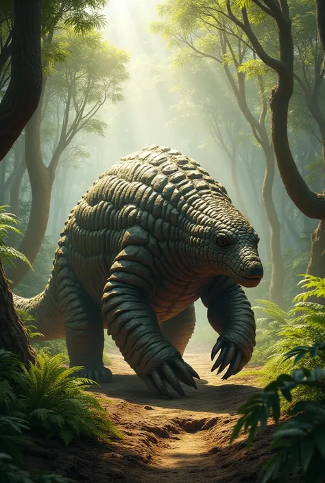 Prehistoric Giant Pangolin 