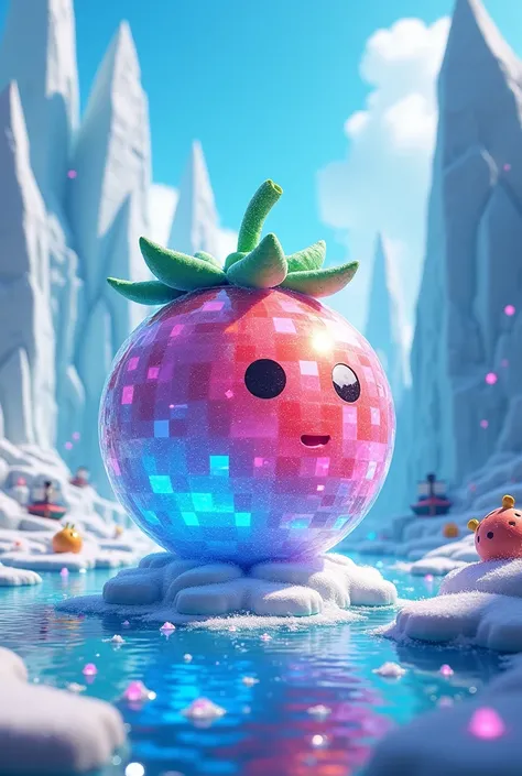 Ice fruit like Minecraft as one piece game 