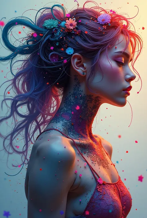 Carne Griffiths trending on Artstation Unreal Engine 5,
Fantastical, elegant, multicolored, transculent, complex,
realistic, magical, vibrant, glass
