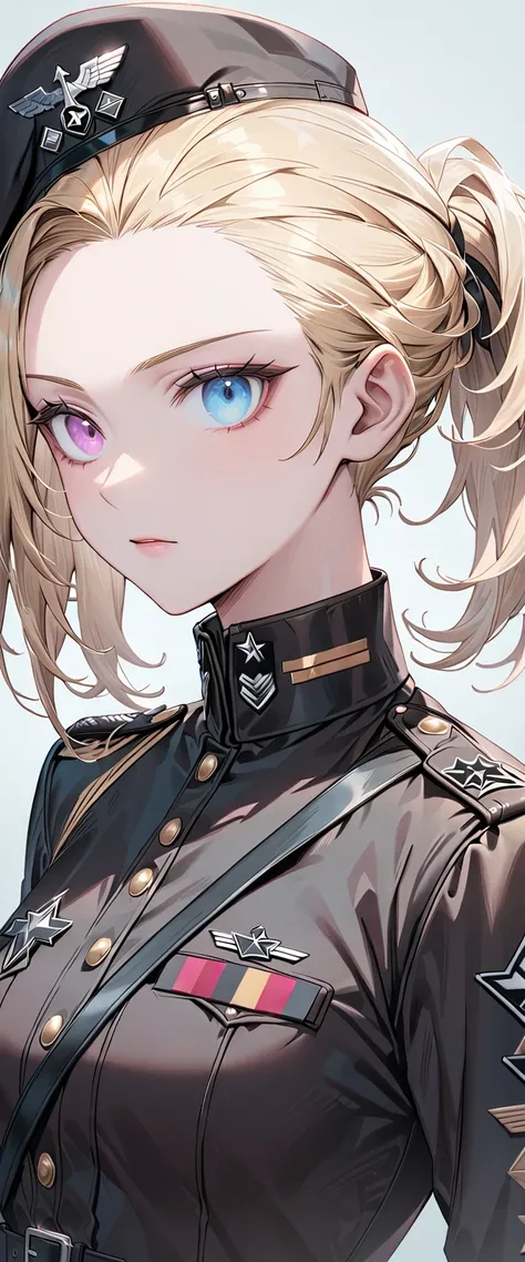 ｛masterpiece　Very detailed　aldult　Ultra-high resolution　Higher resolution　Highest quality　Super detailed　detailed woman　High quality　8k｝　Goddess Athena　((Upper Body　Upper Body))　Gal with light makeup　Nazi germany　It has the Nazi emblem　army officers　swasti...