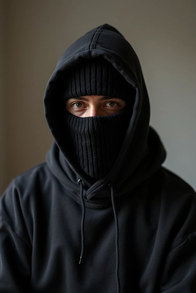 create a persona in the balaclava-playing drill rap style
