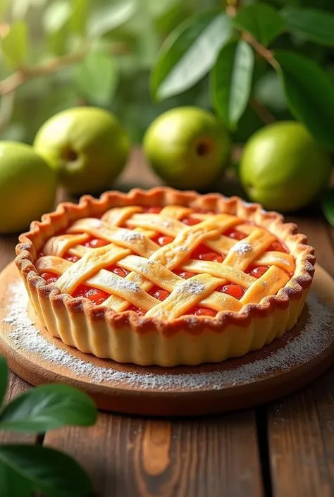 Sweet guava pie 