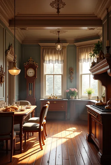 Victorian style kitchen 