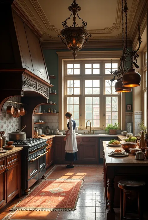 Victorian style kitchen 