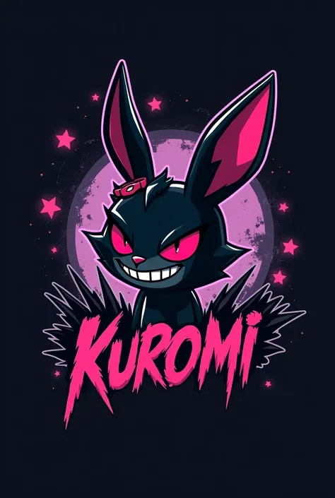 Create a unique Kuromi logo 