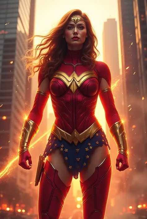 Flash combined wonder woman