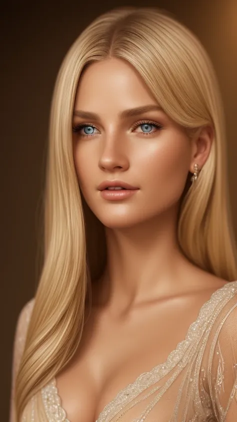 a beautiful sexy blonde woman, highly detailed realistic full body portrait, extremely detailed face and skin, detailed eyes, nose, lips, long eyelashes, detailed human anatomy, detailed clothing, elegant pose, warm lighting, photorealistic, 8k, high resol...